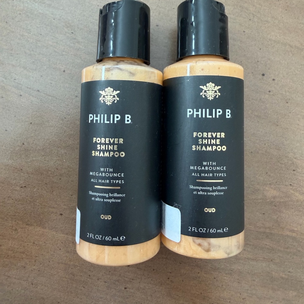 New! Set of 2 Phillip B Forever Shine Shampoos